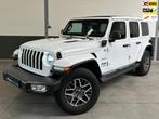 Jeep Wrangler Unlimited 4xe 380 PK Sahara, cabrio softtop, c, Auto's, Automaat, 1508 kg, Zwart, 4 cilinders