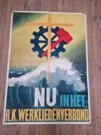 Poster R.K. Werkliedenverbond, Verzamelen, Ophalen of Verzenden, Nederland, Foto of Poster
