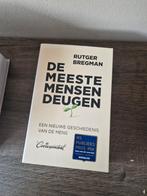 Rutger Bregman - De meeste mensen deugen, Ophalen of Verzenden, Zo goed als nieuw, Rutger Bregman