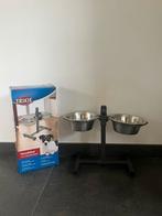 Trixie voerbakken set (standaard) voor kleine hond/pup, Ophalen of Verzenden, Verstelbaar, Zo goed als nieuw