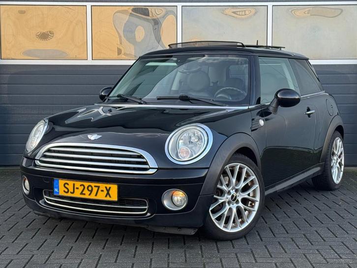 Mini Mini 1.6 Cooper | Automaat | Pano | Leder | Stoelverwar, Auto's, Mini, Bedrijf, Te koop, Cooper, ABS, Airbags, Airconditioning