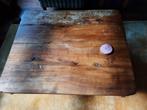 Antieke Kluistafel / Salontafel met Geheim Vak, Ophalen