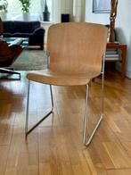2x mid-century stoel David Rowland, Huis en Inrichting, Stoelen, Ophalen, Gebruikt, Twee, Bruin