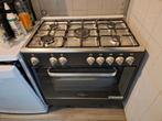 Bestron 5 pits fornuis zgan, Witgoed en Apparatuur, 60 cm of meer, Zo goed als nieuw, Gas, Vrijstaand