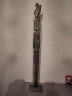 groene houten beeld ., Ophalen of Verzenden