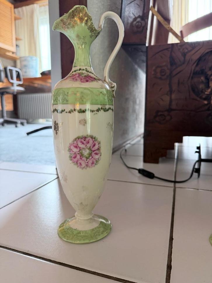 set antieke porseleinen siervaasjes, Antiek en Kunst, Antiek | Porselein, Ophalen