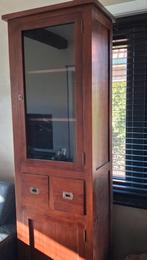 Mooie vitrinekast, Ophalen, Gebruikt, 200 cm of meer, 50 tot 100 cm