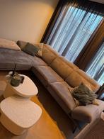 Xooon Paxos Bank - Grijs Stof/Leder, Huis en Inrichting, Banken | Bankstellen, Ophalen, Gebruikt, 100 tot 125 cm, Design