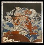 BATIK PAINTING - Harry Darsono - Yogyakarta (100 x 96 cm), Antiek en Kunst, Kunst | Beelden en Houtsnijwerken, Ophalen of Verzenden
