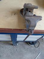 Bankschroef, Doe-het-zelf en Verbouw, Werkbanken, Ophalen of Verzenden, Gebruikt, Minder dan 70 cm, Bankschroef