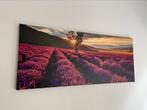 Canvas ‘Weide van lavendel’ - 120 x 50, Ophalen