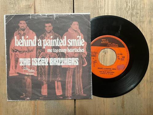 VINYL SINGLE The Isley Brothers - Behind A Painted Smile, Cd's en Dvd's, Vinyl Singles, Gebruikt, Single, R&B en Soul, 7 inch