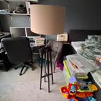 Elegante Staande Lamp met Stoffen Kap, Huis en Inrichting, Ophalen, Gebruikt, Stof, Modern