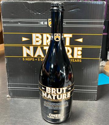 6 flessen in doos  OMER BRUT NATURE 2021 beschikbaar voor biedingen