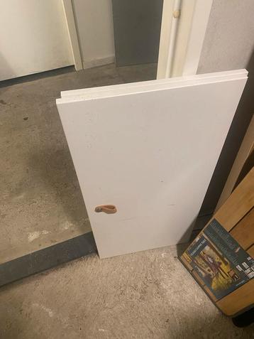 ladefronten ikea veddinge (x2) + ÖSTERNÄS leren handgrepen beschikbaar voor biedingen
