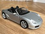 Porsche Boxster 987 zilver 1:18 zgan in doos zeldzaam Maisto, Ophalen of Verzenden, Zo goed als nieuw, Auto, Maisto