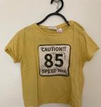 ZARA tshirt geel maat 92, Verzenden, Zo goed als nieuw, Zara, Shirt of Longsleeve