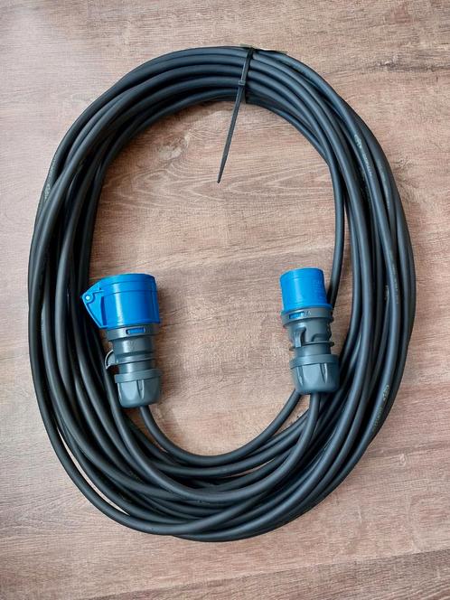25 meter Eupen Neopreen H07RN-F 3x1,5mm2 CEE Verlengkabel, Caravans en Kamperen, Caravan accessoires, Nieuw, Ophalen of Verzenden