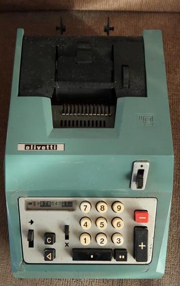 Olivetti Ivrea Summa Quanta 20 elektrische rekenmachine 60's beschikbaar voor biedingen