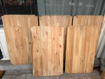 5 Ivar planken 83-50cm. 2 staanders 226-50cm beschikbaar voor biedingen