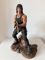 Rambo III - 1/4 Scale Premium Statue, Ophalen of Verzenden, Zo goed als nieuw, Beeldje, Replica of Model