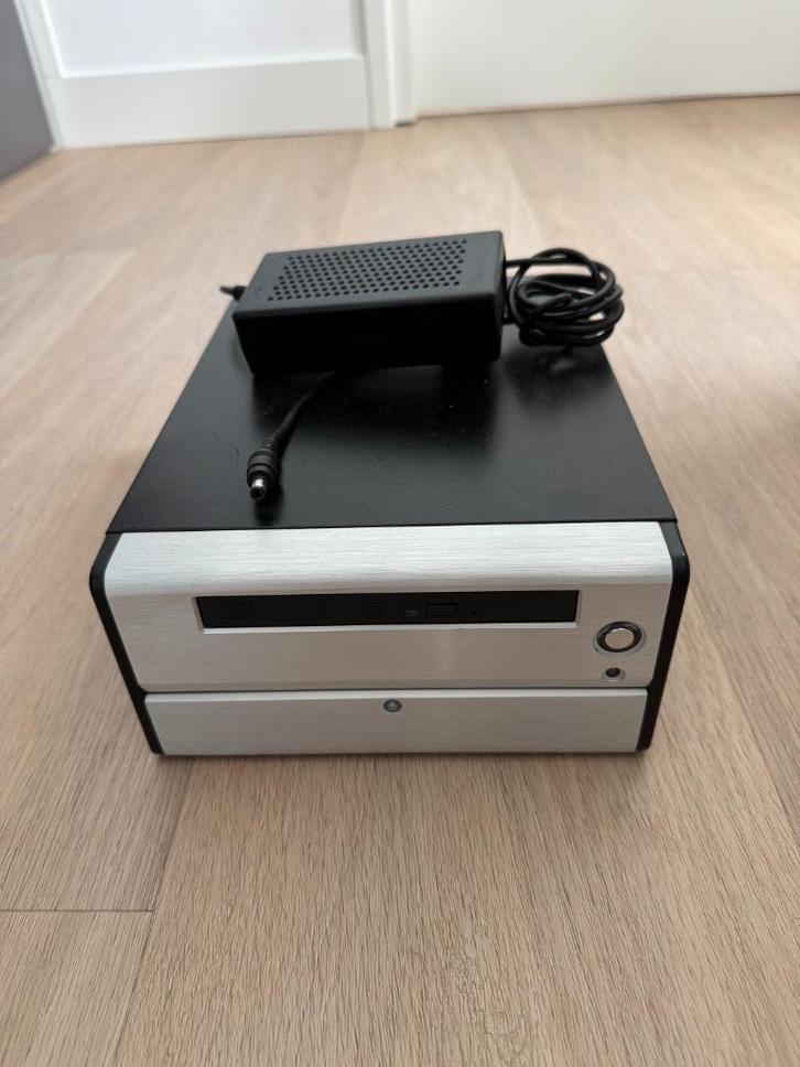 Zotac NVidia ION330 mITX media pc incl. behuizing, Computers en Software, Desktop Pc's, Zo goed als nieuw, Minder dan 2 Ghz, HDD