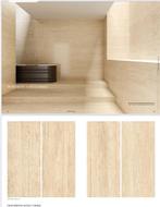 Marmerlook  Travertin Veincut Beige 1198x598x9mm mat, Doe-het-zelf en Verbouw, 60 cm of meer, Nieuw, Ophalen of Verzenden, 10 m² of meer