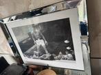 Groot : Mohammed Ali Schilderij in Spiegellijst, Ophalen, Overige materialen, 50 tot 75 cm, Zo goed als nieuw
