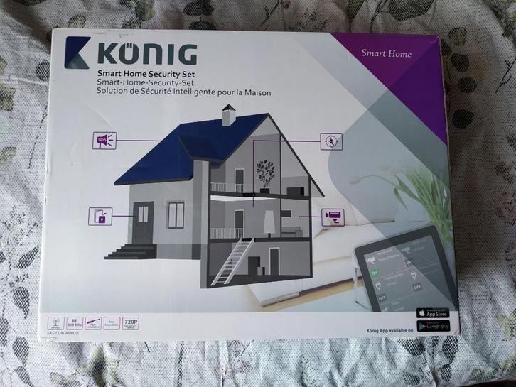 König SAS-CLALARM10 Smart-Home Security-set, Hobby en Vrije tijd, Elektronica-componenten, Nieuw, Ophalen of Verzenden