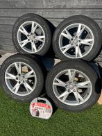 Audi Q3 Winterset 17 inch + Sneeuwkettingen, Auto-onderdelen, Banden en Velgen, Ophalen, Gebruikt, Banden en Velgen, 17 inch