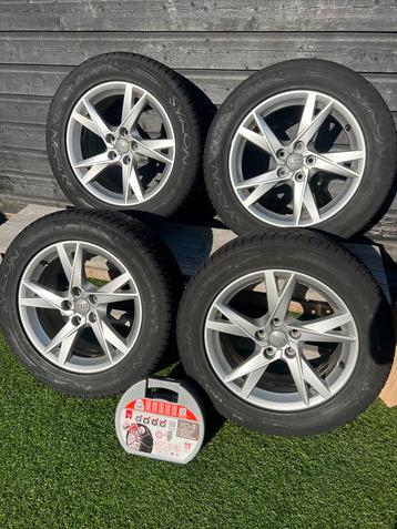 Audi Q3 Winterset 17 inch + Sneeuwkettingen beschikbaar voor biedingen