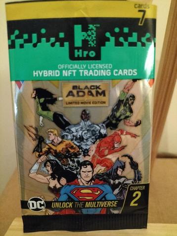 Black Adam Trading Cards beschikbaar voor biedingen