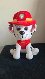 Paw Patrol Marshall Knuffel +/- 20 cm, Ophalen of Verzenden, Zo goed als nieuw, Hond