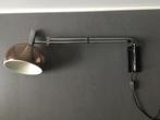 Dijkstra wand lamp, Gebruikt, Modern, Vintage, jaren 70, Ophalen of Verzenden, Minder dan 50 cm
