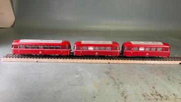 Marklin ho 3016 Railbus met 2 aanhangers 4018 beschikbaar voor biedingen