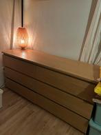 MALM Ladekast met 6 lades - Ikea, Huis en Inrichting, Kasten | Dressoirs, Ophalen, 150 tot 200 cm, Eikenhout, Zo goed als nieuw