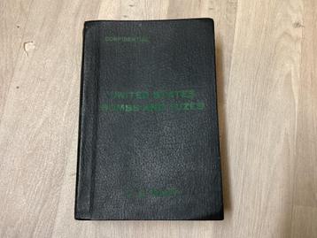 USN US Navy manual bombs fuzes rockets ww2 juni 1944 weapons beschikbaar voor biedingen