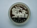 CANADA.  Dollar - 1981.  PROOF in Capsule., Verzenden, Noord-Amerika, Losse munt, Zilver