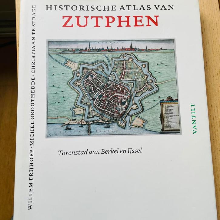 Historische Atlas Zutphen, Boeken, Kunst en Cultuur | Architectuur, Nieuw, Overige onderwerpen, Ophalen of Verzenden