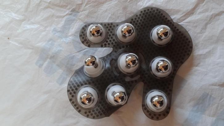 Massagehandschoen , met 9 drukballetjes NIEUW , met GRATIS, Sport en Fitness, Massageproducten, Nieuw, Overige typen, Ophalen of Verzenden