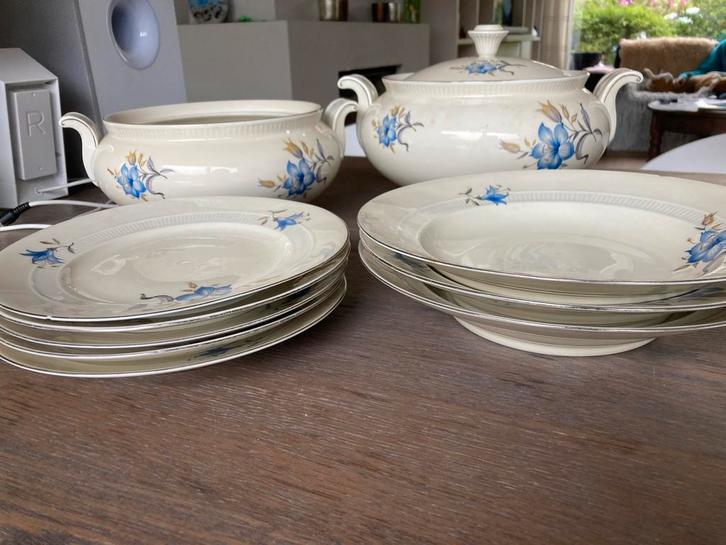 Antieke dinerset Mosa, Antiek en Kunst, Antiek | Servies compleet, Ophalen