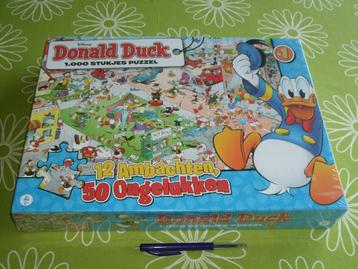 Nieuw in seal: Donald Duck puzzel 12 ambachten 50 ongelukken beschikbaar voor biedingen