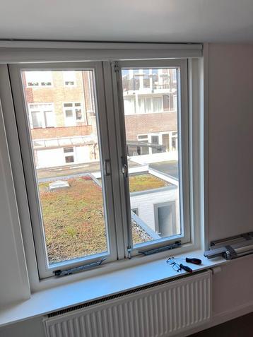 2x Plissé Gordijnen Crème - 146x122 cm beschikbaar voor biedingen