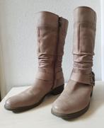 Tamaris laarzen Taupe 40 lage hak  ZGAN, Tamaris, Verzenden, Beige, Lage of Enkellaarzen