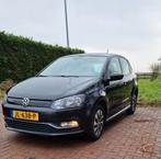 Volkswagen Polo 1.0 TSI 70KW 3D Bluemotion 2016 Zwart, Auto's, Voorwielaandrijving, 1011 kg, 95 pk, Zwart