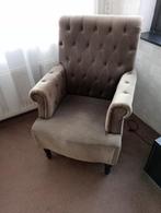 Grijze fauteuil - zie omschrijving, Ophalen, Gebruikt, Barok, Minder dan 75 cm