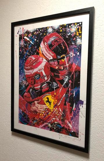 Ferrari Leclerc Sainz - Eric Jan Kremer beschikbaar voor biedingen