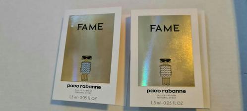 Paco Rabanne fame eau de parfum 2x1,5ml, Sieraden, Tassen en Uiterlijk, Uiterlijk | Parfum, Nieuw, Ophalen of Verzenden