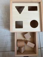 vormenstoof hout montessori, Kinderen en Baby's, Speelgoed | Babyspeelgoed, Ophalen of Verzenden, Zo goed als nieuw, Overige typen