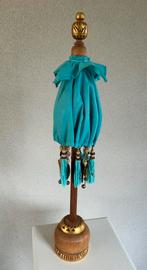 Balinese Decoratieve Parasol Woonaccessoire Handgemaakt Hout, Ophalen of Verzenden